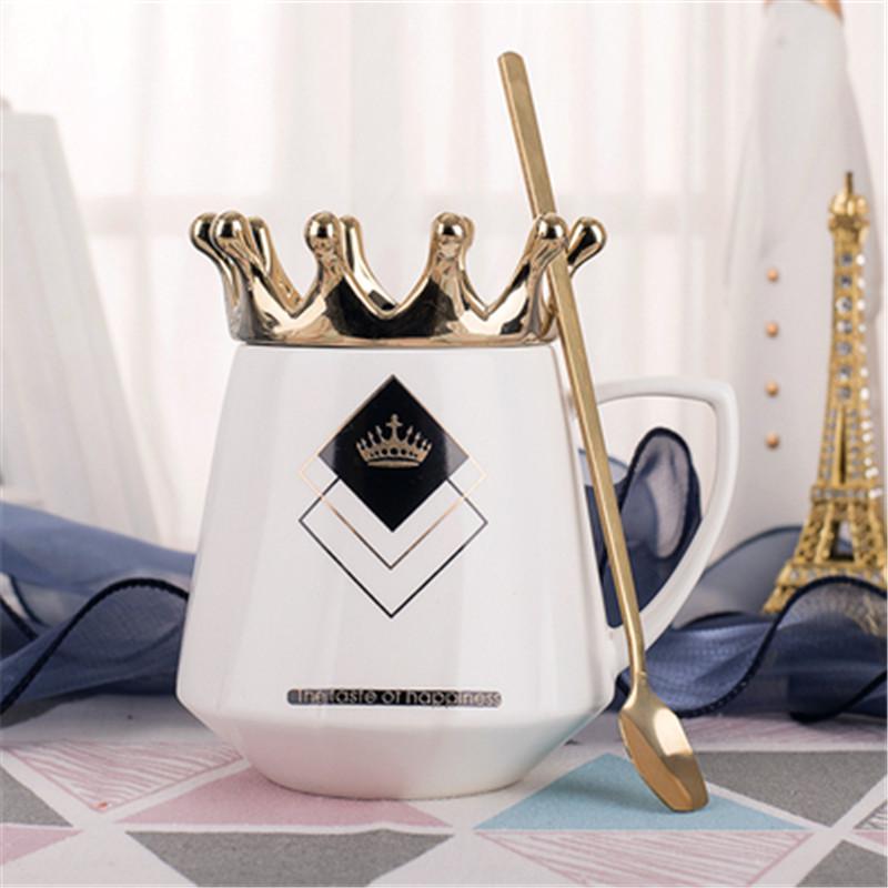 Чашка з кришкою Rhombus 6822 350 мл (4361027) - фото 2 Чашка з кришкою Rhombus 6822 350 мл (4361027) - фото 2