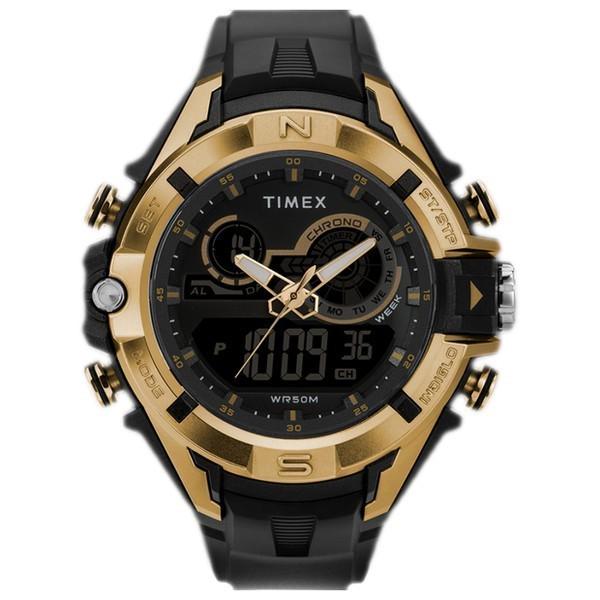 Наручний годинник чоловічий Timex Guard Dgtl кварцевий Gold (Tx5m23100) Наручний годинник чоловічий Timex Guard Dgtl кварцевий Gold (Tx5m23100)