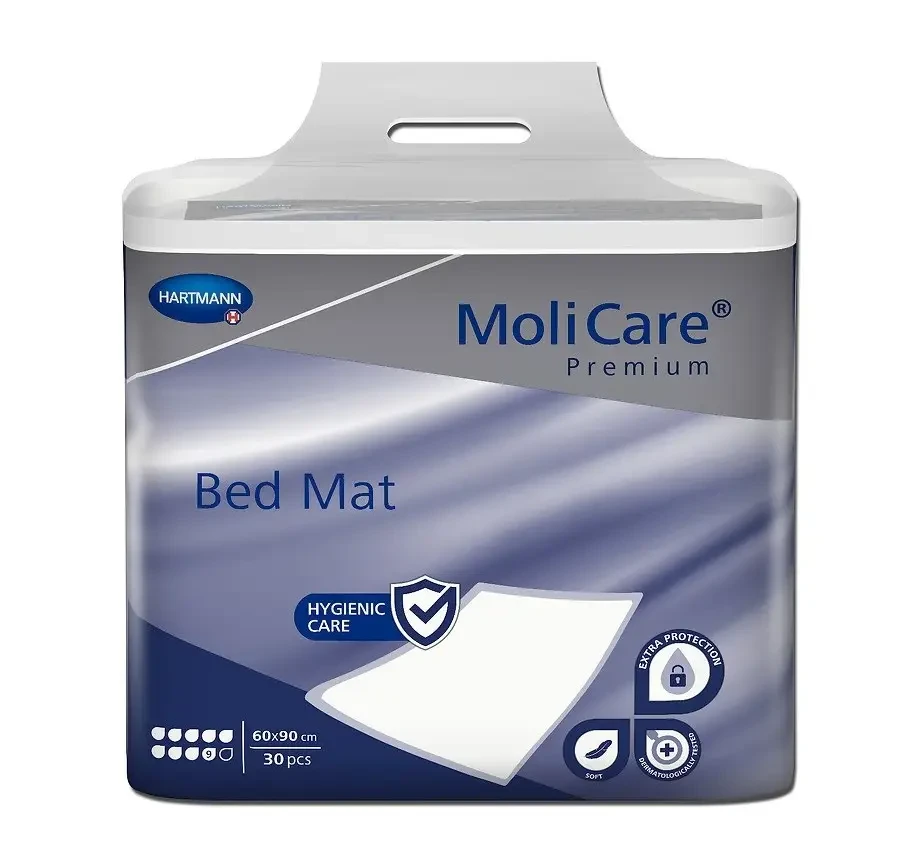 Пелюшка поглинаюча гігієнічна MoliCare Premium Bed Mat 9 крапель 60x60 см 15 шт.