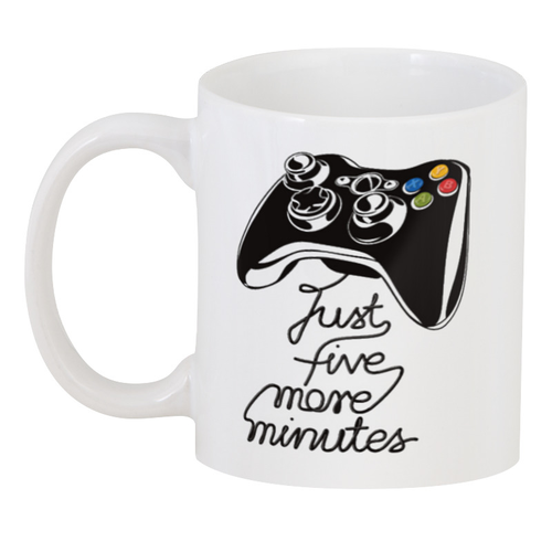 Чашка GeekLand "Еще 5 минут, не больше" (CP 03.363) Чашка GeekLand "Еще 5 минут, не больше" (CP 03.363)