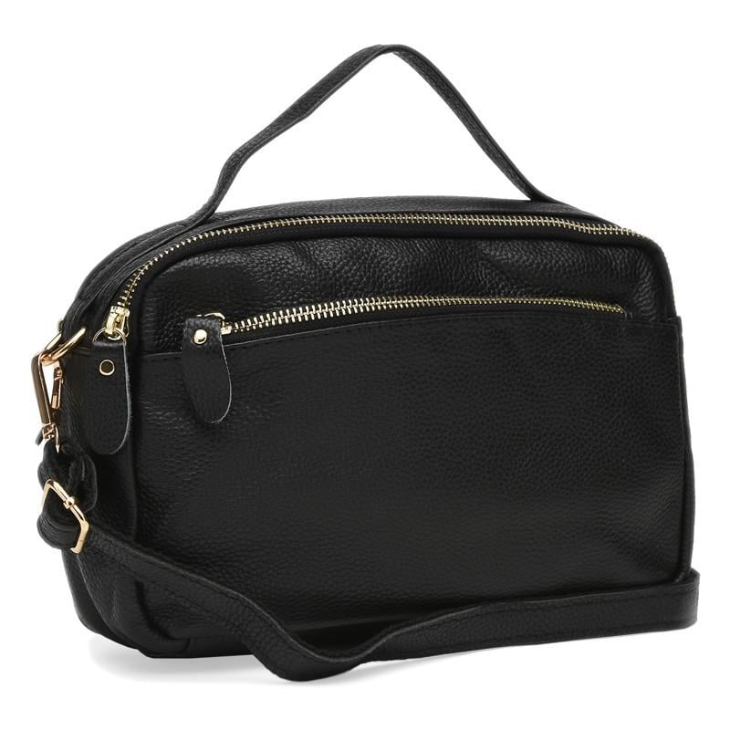 Женская сумка кожаная Keizer K11189 Черный (15341585) - фото 1