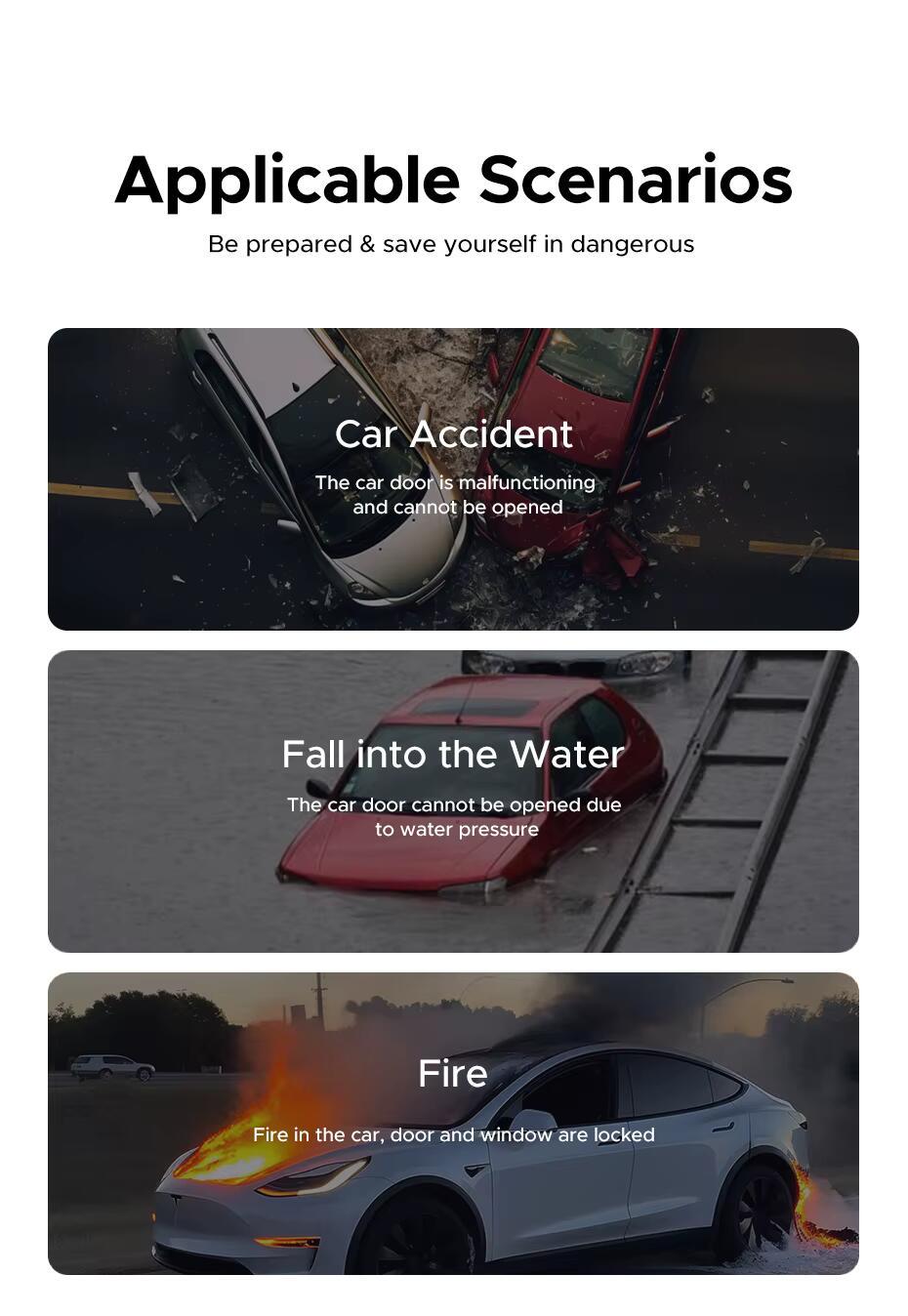 Різак для ременів безпеки UGREEN LP821 Grey (35347) - фото 6 Різак для ременів безпеки UGREEN LP821 Grey (35347) - фото 6