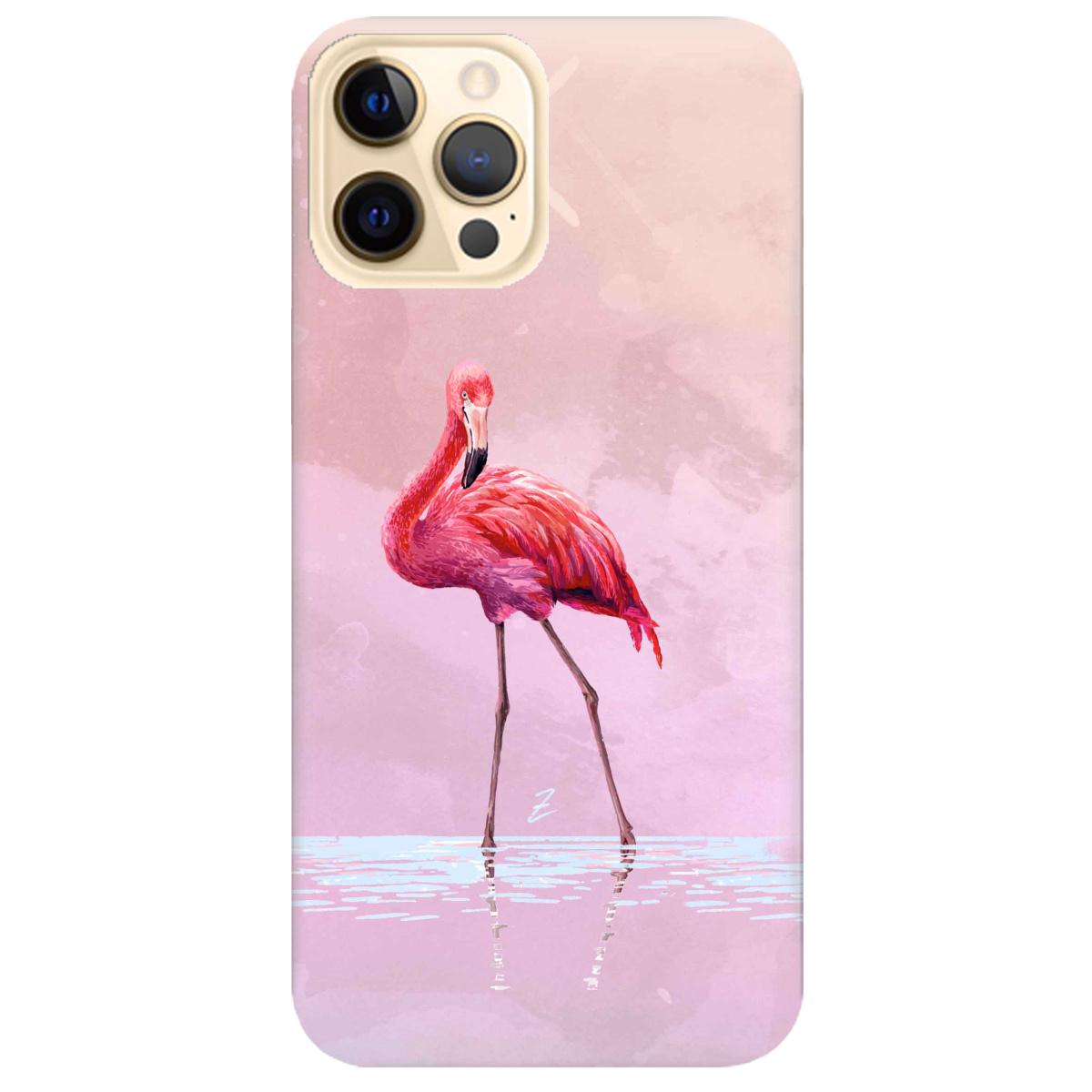 Силіконовий чохол Zorrov для Apple iPhone 12 Pro - Flamingo (14080040065087177)