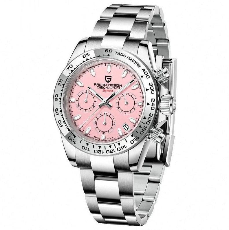 Наручные часы Pagani Design PD-1727 Silver/Pink (wt0520)