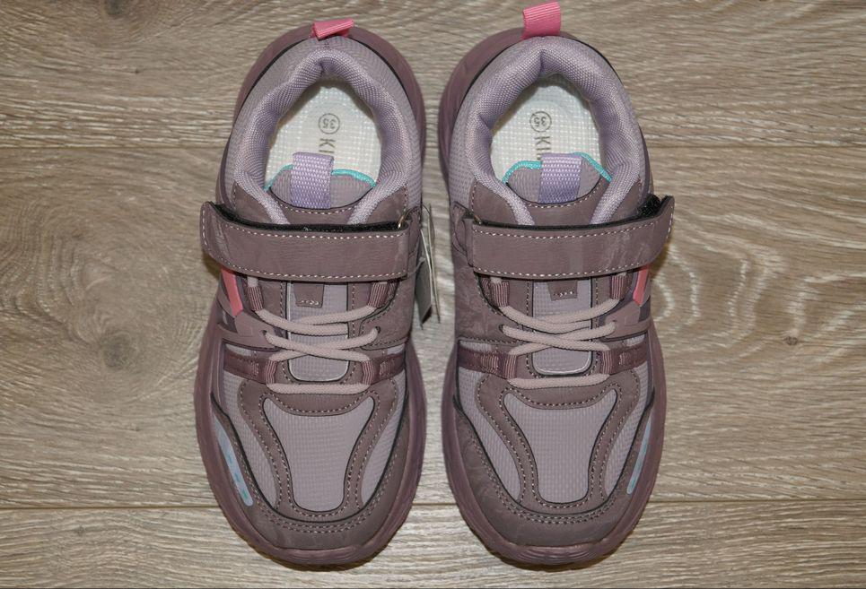 Кросівки спортивні для дівчинки Kimboo р. 35 21,5 см Фіолетовий (31539-35) - фото 5