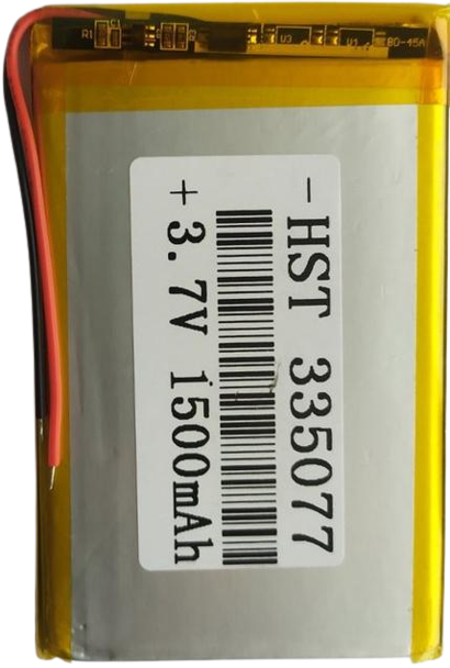 Аккумуляторная батарея литая-полимерная GD 335077P 1500 mAh (000020579)