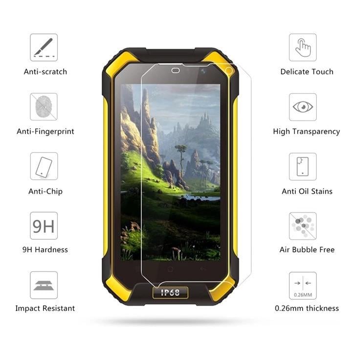 Загартоване захисне скло на Blackview BV6000S Оригінал!