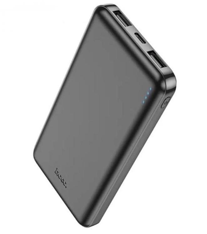 Повербанк Hoco J100 10000 mAh 5 V 2,1 A Black (587946)