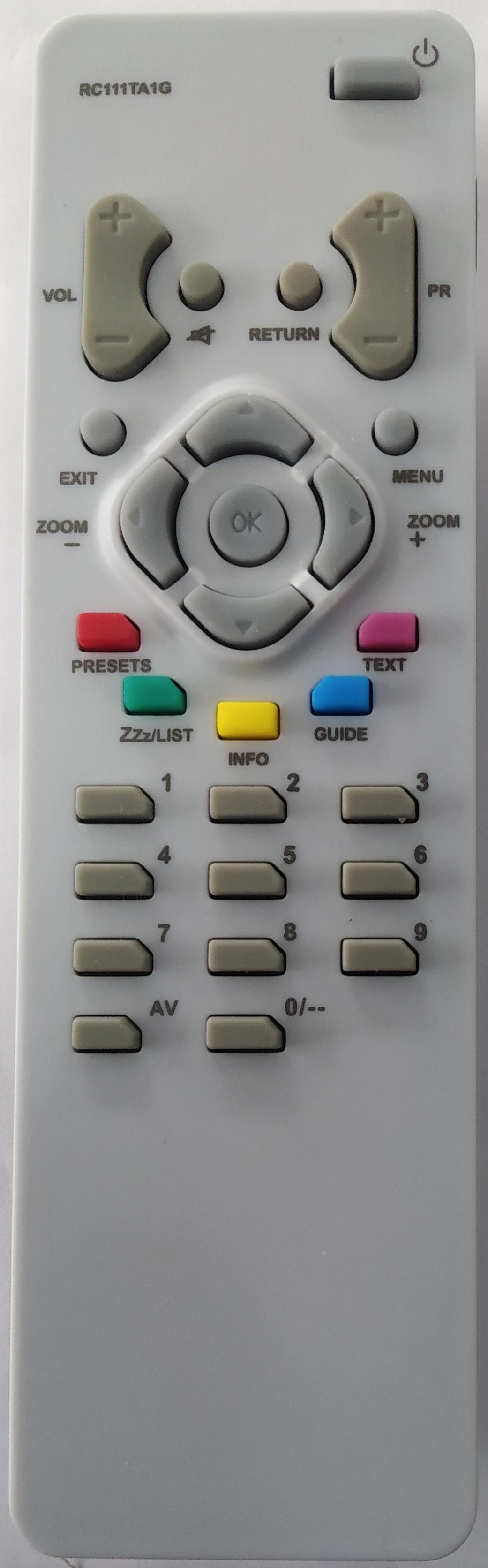 Пульт для телевізора THOMSON RCT-111TA1G (3002610)