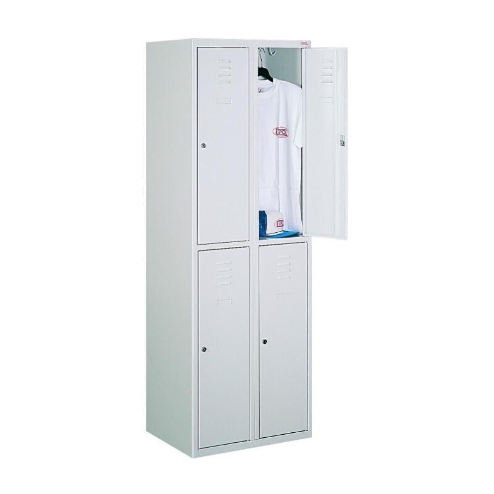 Металлический шкаф локер на 4 отделения Литпол-Украина (Sus 322)