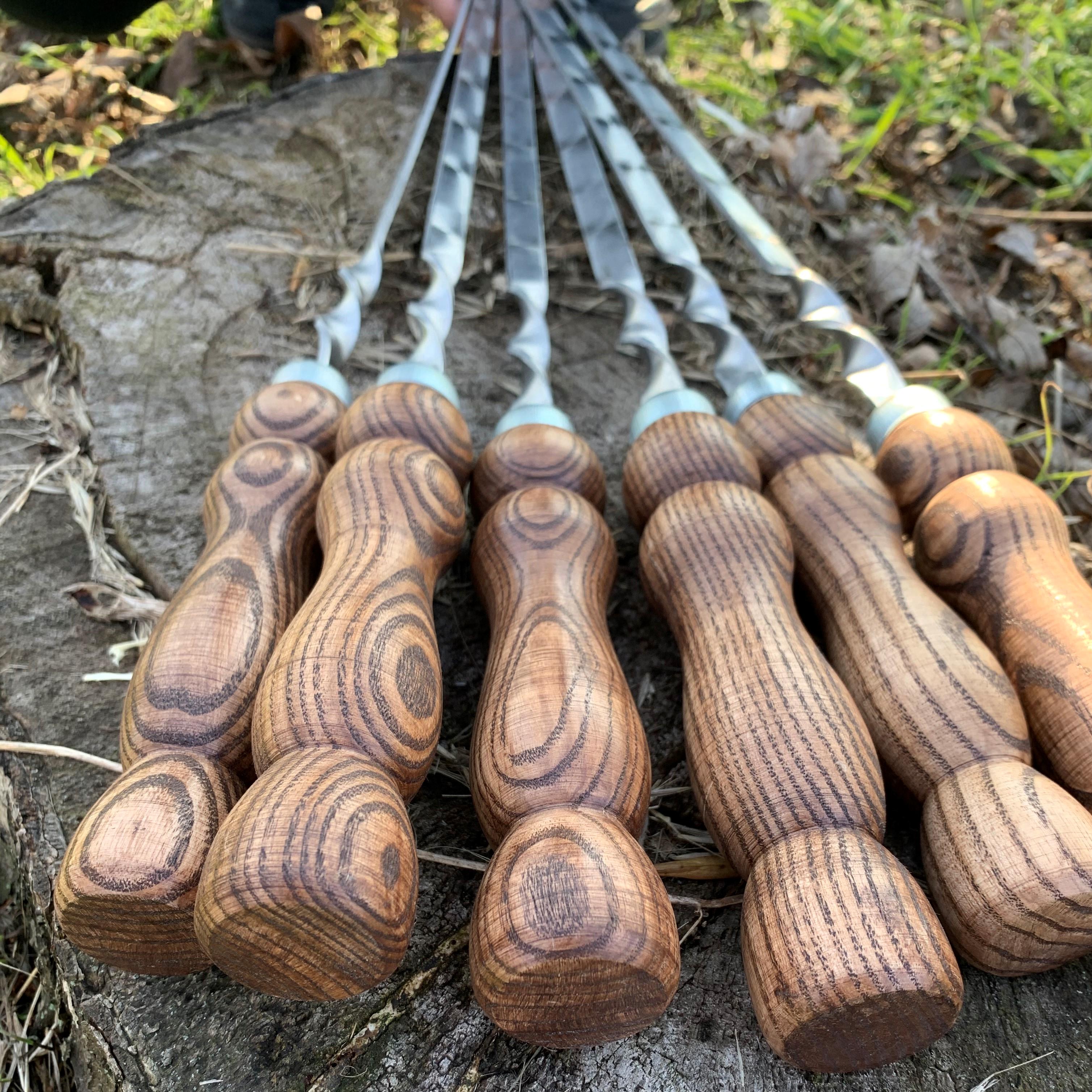 Набір шампурів Колчан Яструб Gorillas BBQ в шкіряному чохлі - фото 5 Набір шампурів Колчан Яструб Gorillas BBQ в шкіряному чохлі - фото 5