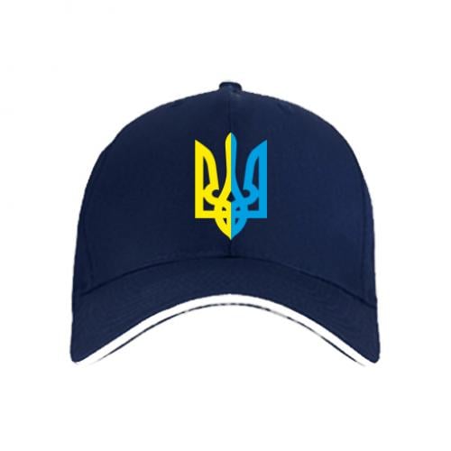 Кепка Герб Украины Темно-синий (218635-8-36670)