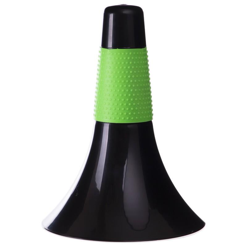 Конус-фишка для тренировок Zelart SP-Sport C-2856 Черный/Зеленый (DR007425)