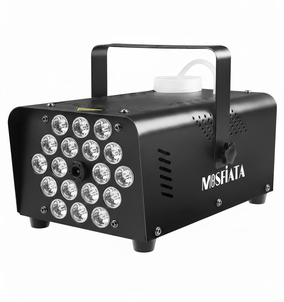 Дим-машина MOSFiATA Fog Machine 600W з RGB LED підсвіткою (31458466)