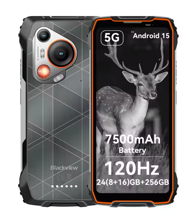 Смартфон Blackview BL7000 8/256 GB 5G/NFC IP69K Black/Orange (26500348) Смартфон Blackview BL7000 8/256 GB 5G/NFC IP69K Black/Orange (26500348)