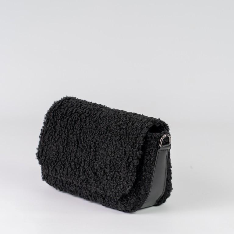 Сумка женская кросс-боди меховая XENIA № 36-23 искусственный мех и из эко-кожи Черный/Белый - фото 2 Сумка женская кросс-боди меховая XENIA № 36-23 искусственный мех и из эко-кожи Черный/Белый - фото 2