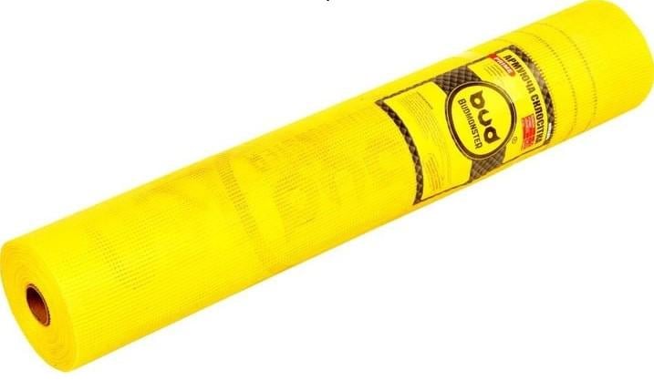 Сетка фасадная Budmonster Fasad 165 г/м2 4x4 мм 1x50 м (122100)