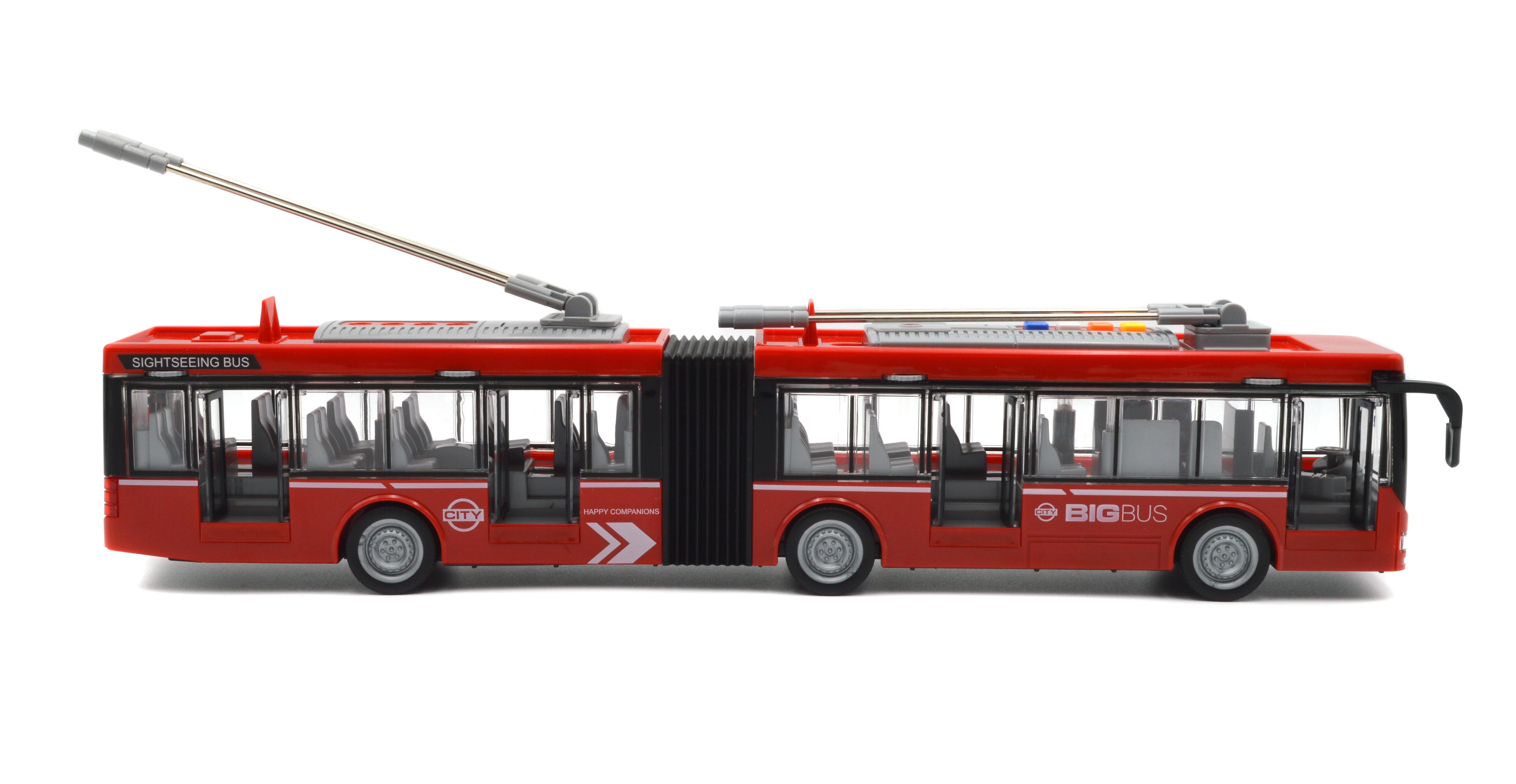 Тролейбус WY915A масштаб 1:16 звук/світло/відчиняються двері (30358497) - фото 5 Тролейбус WY915A масштаб 1:16 звук/світло/відчиняються двері (30358497) - фото 5