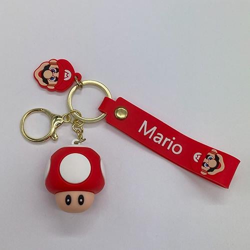 Брелок Супергриб Super Mushroom Mario Keychain Брелок Супергриб Super Mushroom Mario Keychain