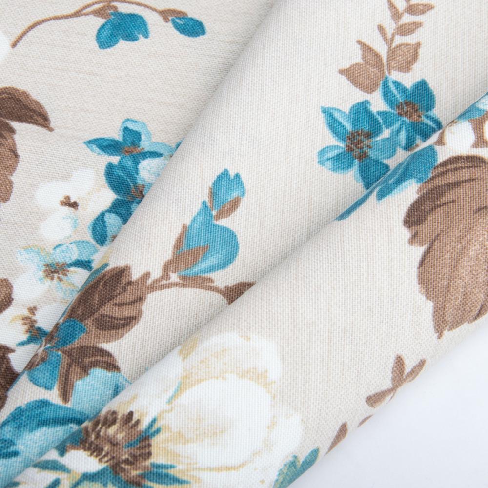 Тканина декоративна Глорія V-003 бавовна з водовідштовхувальним просоченням Блакитний (26376) - фото 4