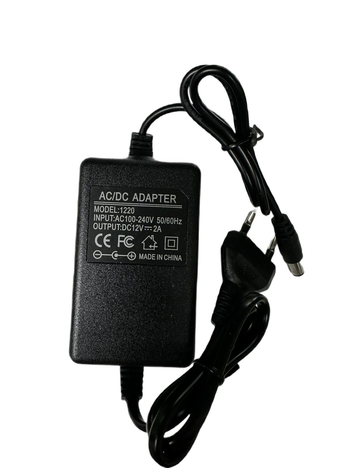 Зарядка для ноутбука 12V2A Black (000047828)