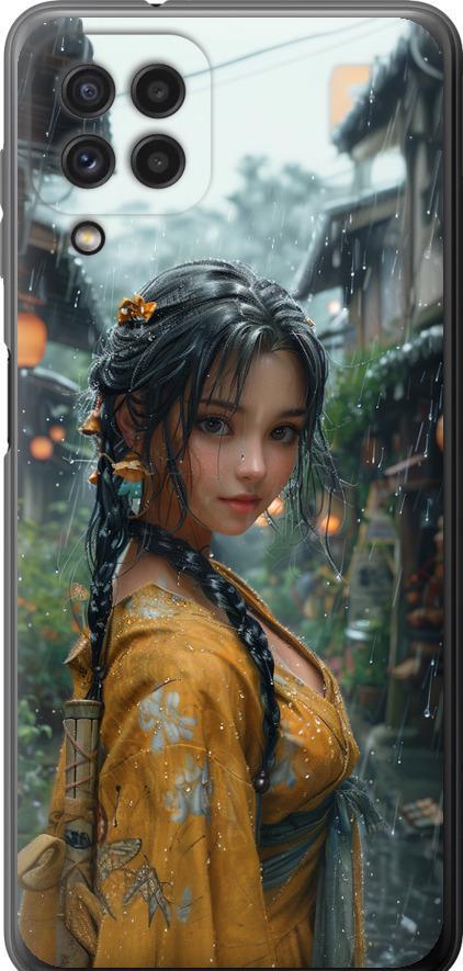 Чехол на Samsung Galaxy A22 A225F Anime-girl (6133u-2270-42517)