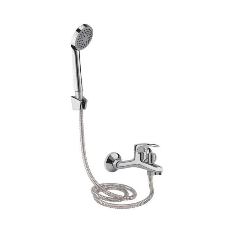 Змішувач для ванни Lidz CRM -16 37 006 00 з душовим набором LIDZCRM163700600 Хром (80446)