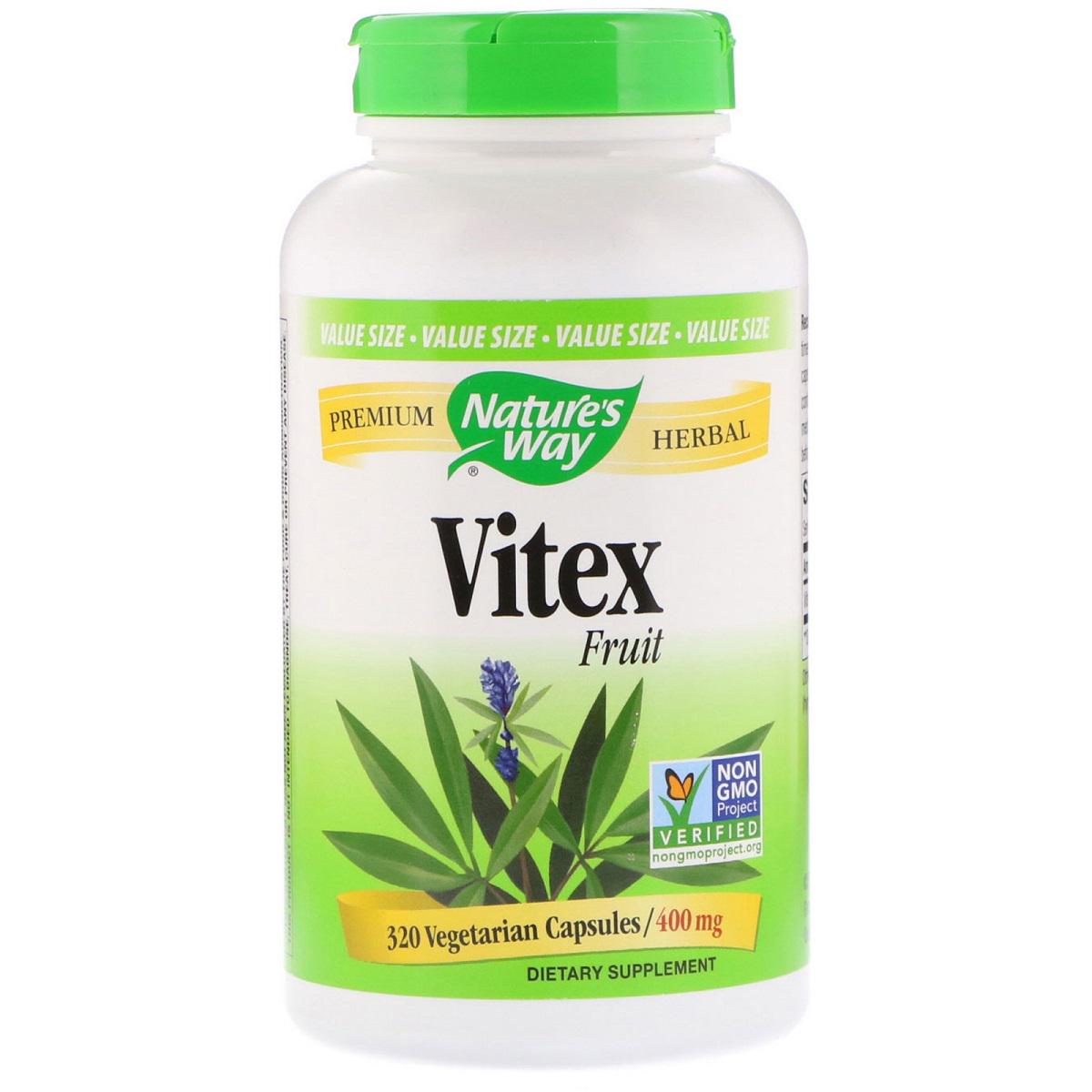 Вітекс Nature's Way Vitex Fruit 400 мг 320 капсул (NWY11923)