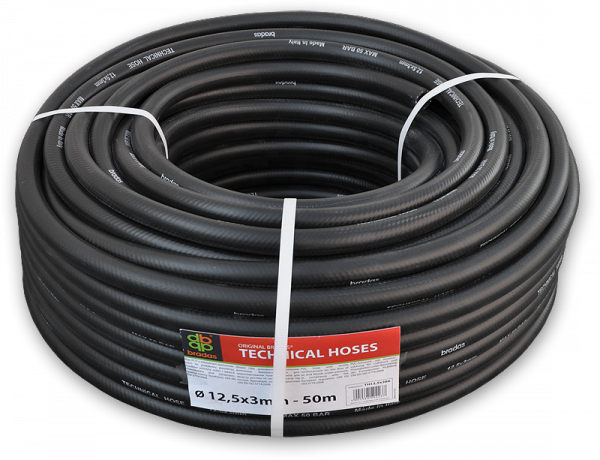 Шланг технический Bradas BK/YL 12,5х3 мм 17 BAR бухта 50 м