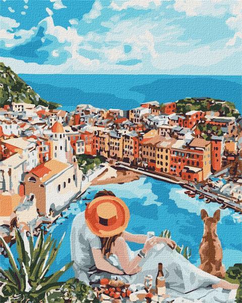 Картина по номерам Идейка Итальянская романтика 40х50 см в термопакете (KHO4647)