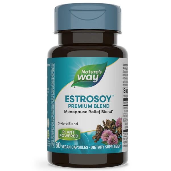 Комплекс при менопаузе Nature's Way EstroSoy Menopause Relief Blend 60 Veg Caps (NWY-14536)