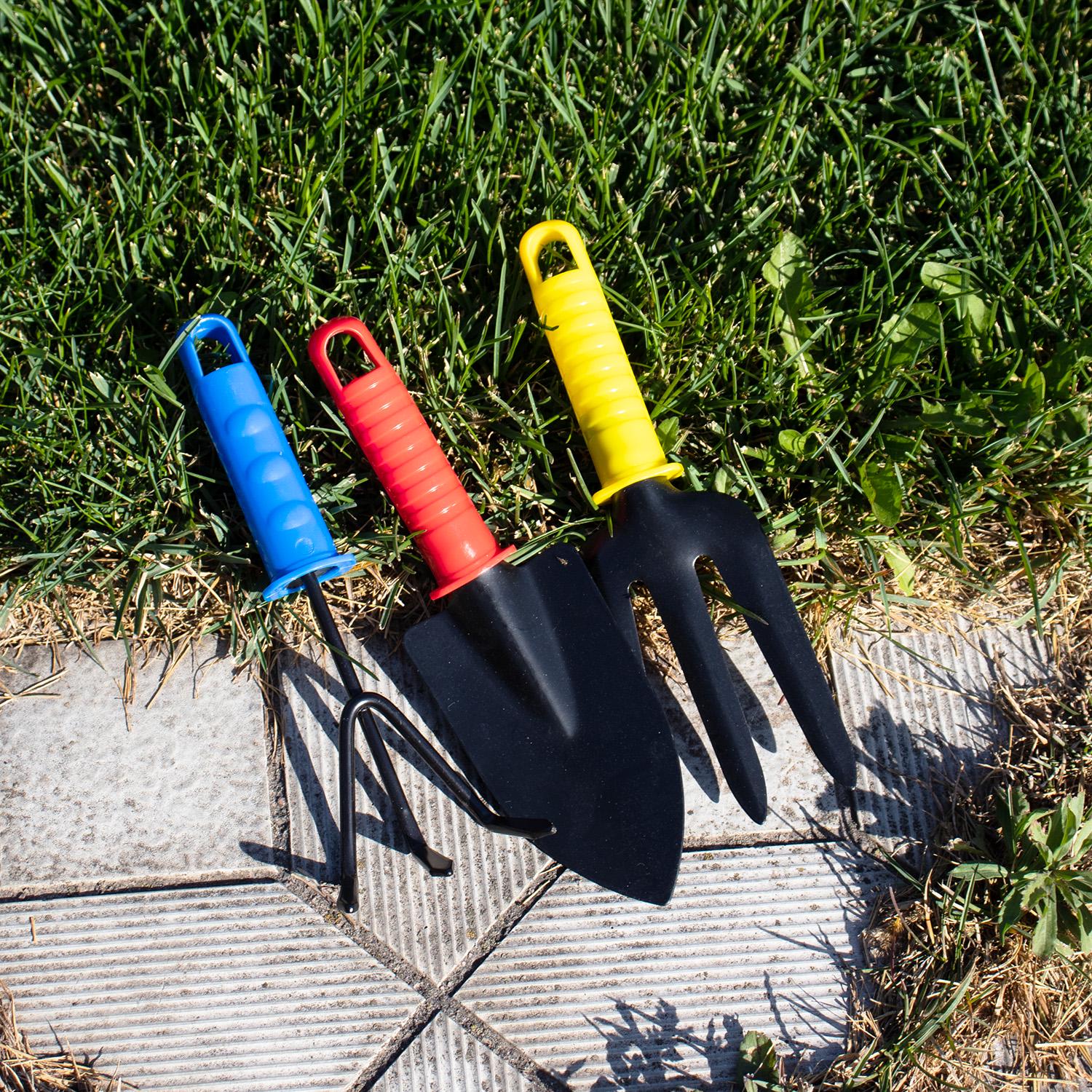 Набір садових інструментів лопатка/розпушувач/вилка (1982060964) - фото 4 Набір садових інструментів лопатка/розпушувач/вилка (1982060964) - фото 4