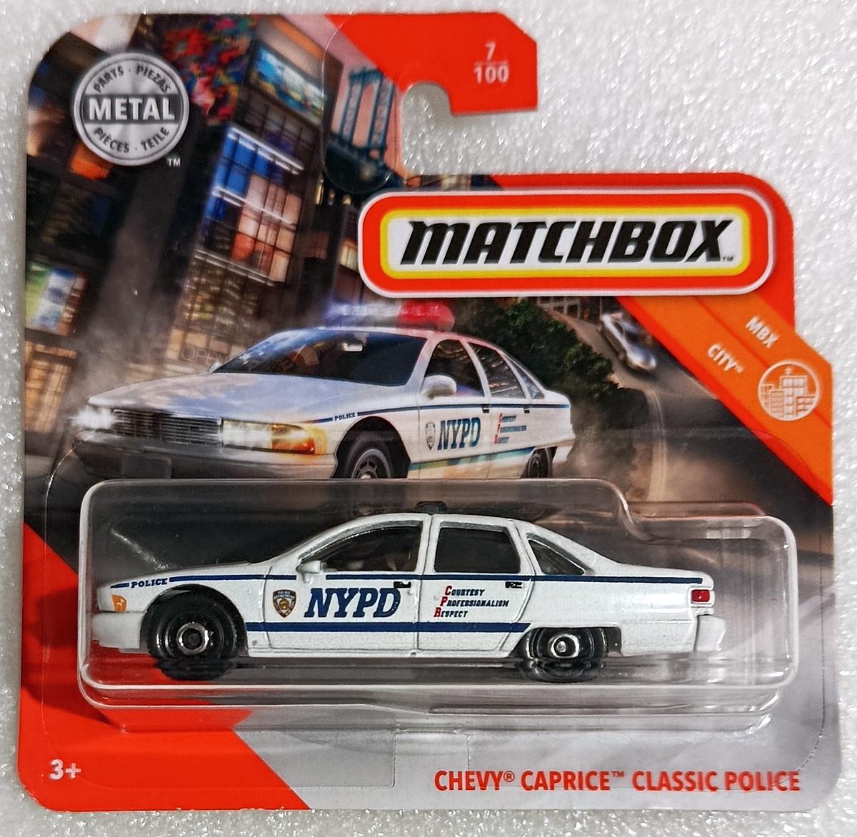 Игрушечная машинка Matchbox Chevy Caprice Classic 2020 MBX City №007 (GKL66)