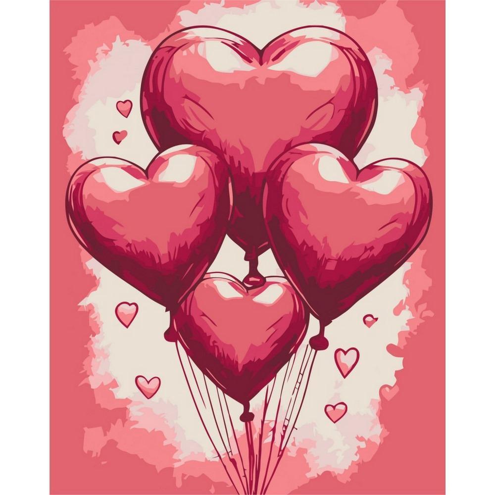 Картина по номерам ART CRAFT Шарики любви 40x50 см Разноцветный (PM-194-K-1326)