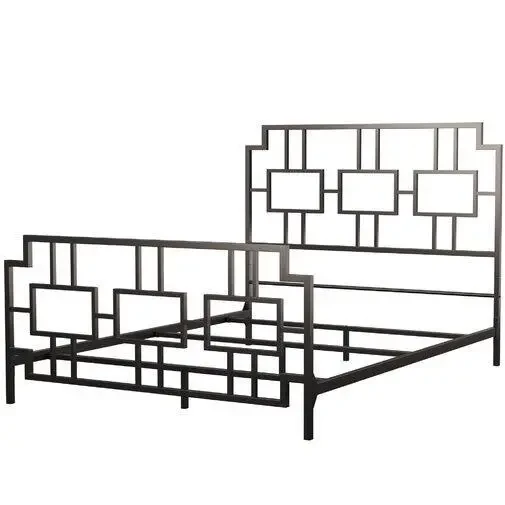 Кровать Loft NS-813 для спальни Черный (3075787518)
