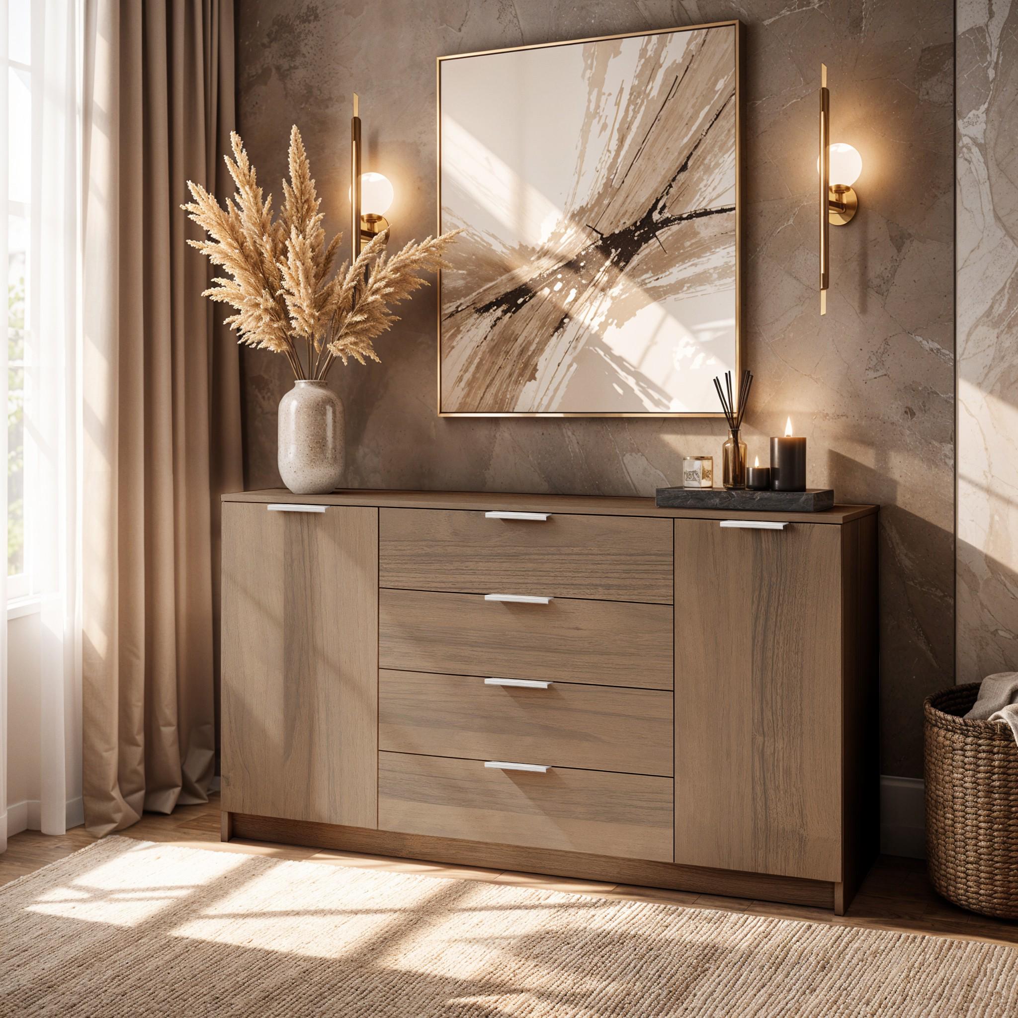 Комод Standart 4+2 1250х350х810 мм Орех Экко