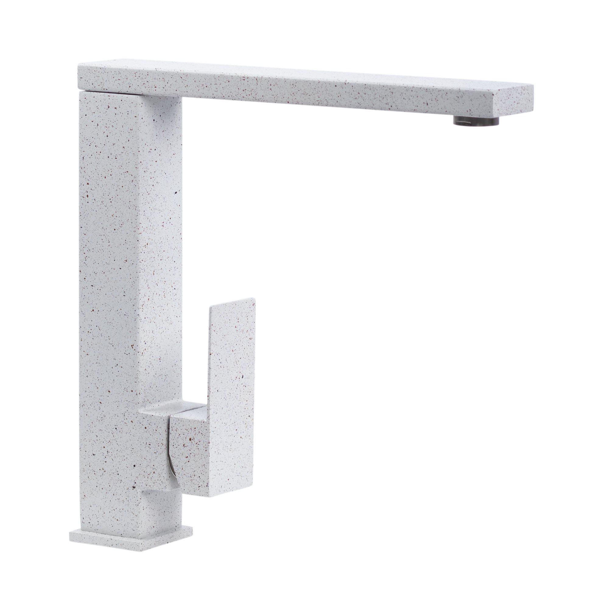 Смеситель для кухни Platinum 30 FHP (8569S) PLS-A33362 однорычажный Белый (151742)