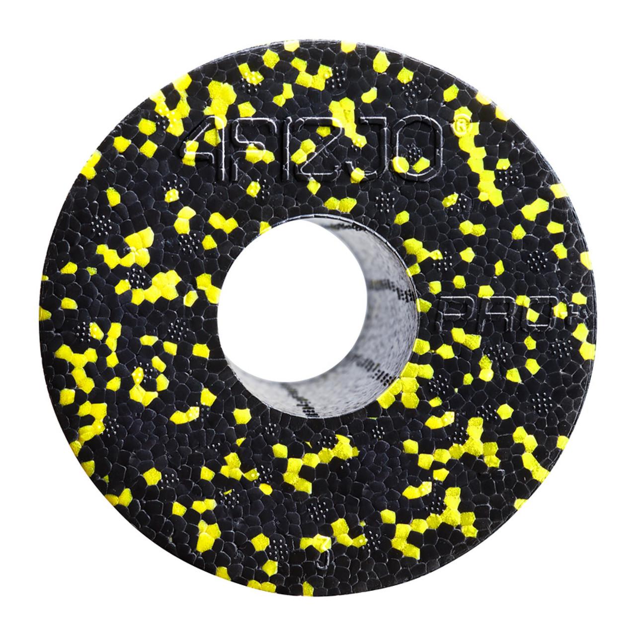 Масажний ролик гладкий 4FIZJO 4FJ0055 EPP PRO+ 33x14 см Black/Yellow - фото 2