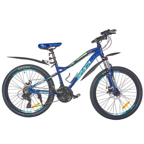 Велосипед Spark Hunter 24" алюминиевая рама 14" Темно-синий (000197998)