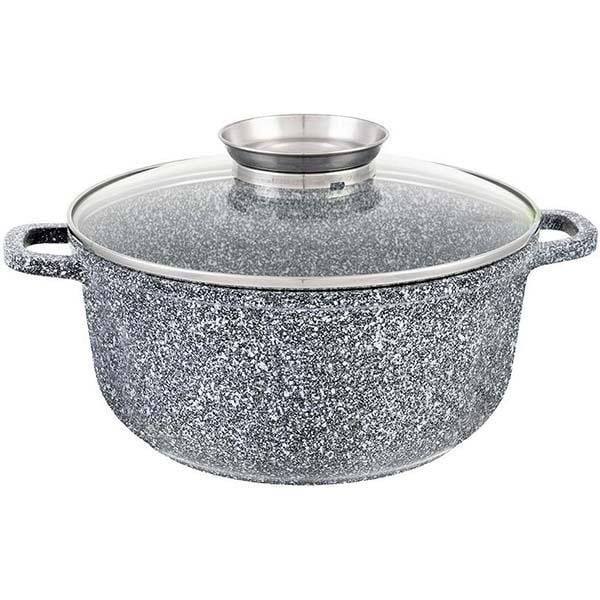 Кастрюля-казан Edenberg со стеклянной крышкой 2,3 л (ЦБ-00033100)