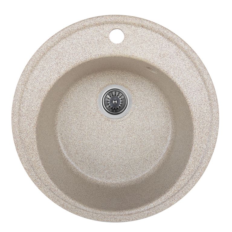 Мойка кухонная Platinum Yara 510S Карамель (353430) Мойка кухонная Platinum Yara 510S Карамель (353430)