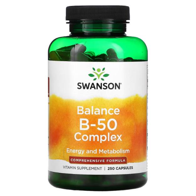 В комплекс Swanson Balance B-50 Complex 250 Caps