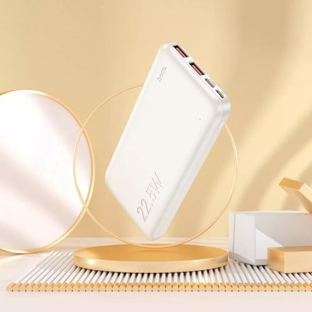 Павербанк Hoco J101 Astute 10000 mAh 22,5 W White (000223) - фото 2