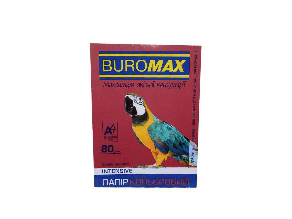 Бумага цветная Buromax А4 DARK 20 л. Бордовый (BM.2721420-13)