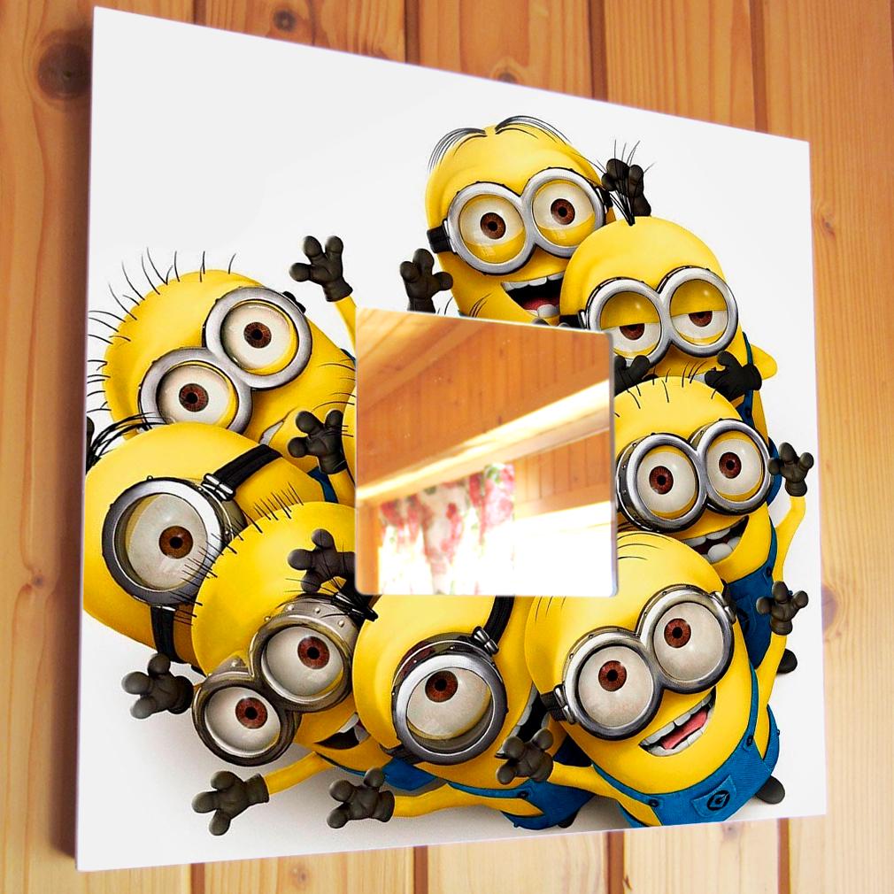 Дзеркало Мультфільм "Міньйони" 260х260 мм (M00786)