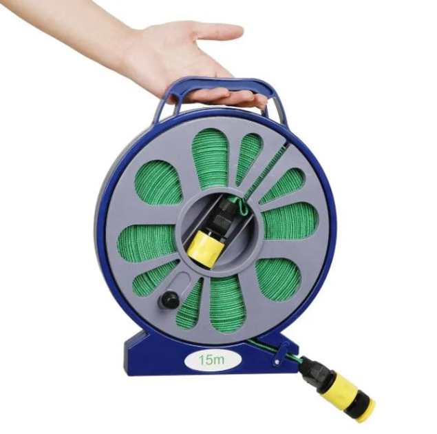 Шланг для полива Jianlips BB-4302 на катушке 15 м (BB-4302) - фото 5