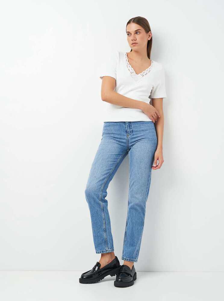 Футболка C&A 58270/1104701x01 жіноча L Білий (184445)