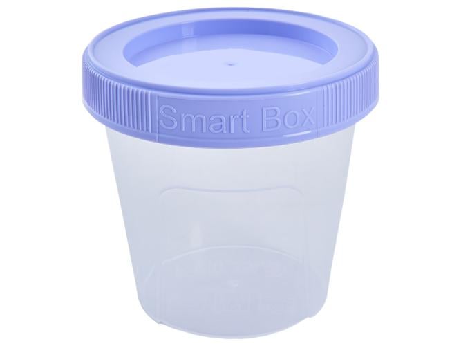 Контейнер Smart Box круглый 350 мл Сиреневый (MAN-23288) Контейнер Smart Box круглый 350 мл Сиреневый (MAN-23288)