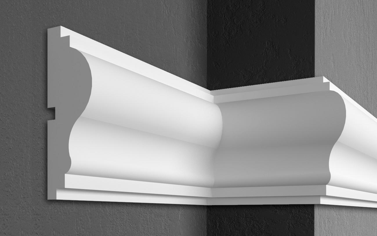 Молдинг Prestige decor MC 163 150x50 мм 2000 мм (12370187)