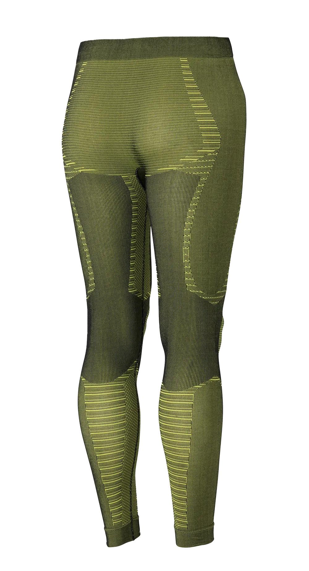 Термоштаны Accapi-Xperience Black/Lemon - фото 2